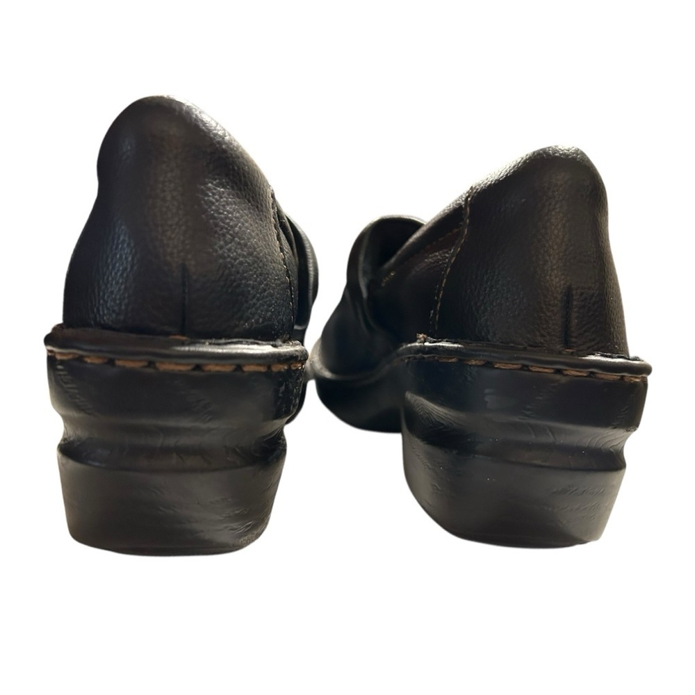 b.o.c. (Born Concept) Peggy slip-on clog in black leather Size 8M - Picture 5 of 6